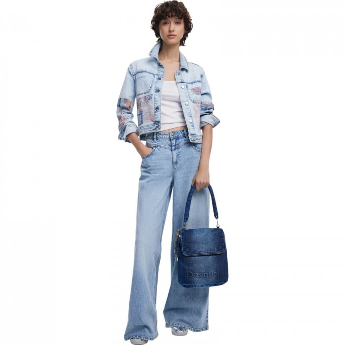 Rucsac Desigual Half Logo Denim 9L - 25SAKD05-5053 [6]
