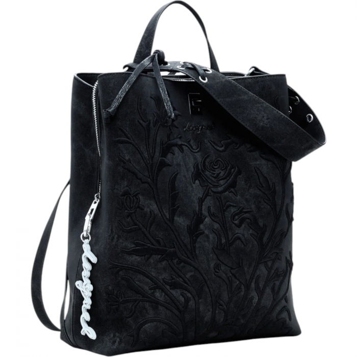 Rucsac Desigual Romeo Floral Total Black Sumy 11L - 25WAKP06-2000 [1]