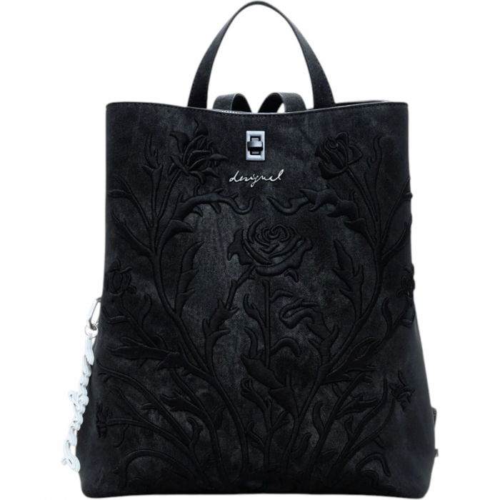 Rucsac Desigual Romeo Floral Total Black Sumy 11L - 25WAKP06-2000 [3]