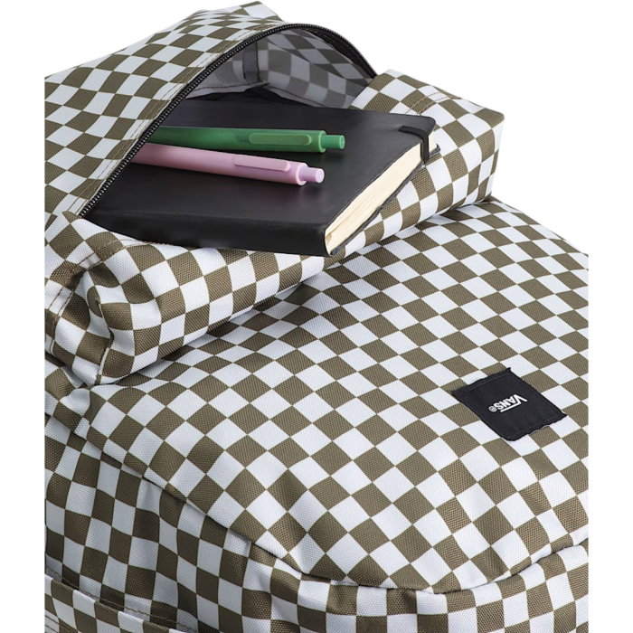 Rucsac Vans Old Skool Check Olive 22L - VN000H4XOVB1 [5]