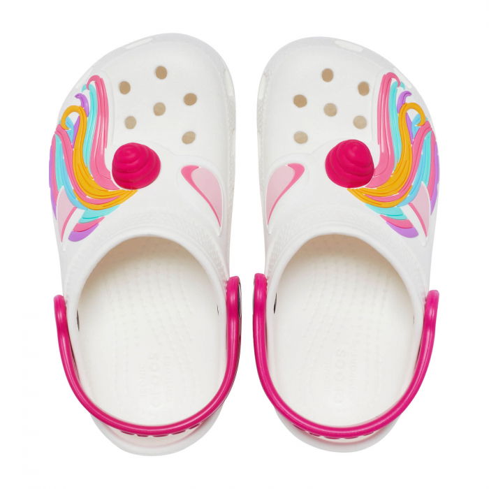 Saboți Crocs Classic I AM Unicorn Clog K - 207073-100 [3]