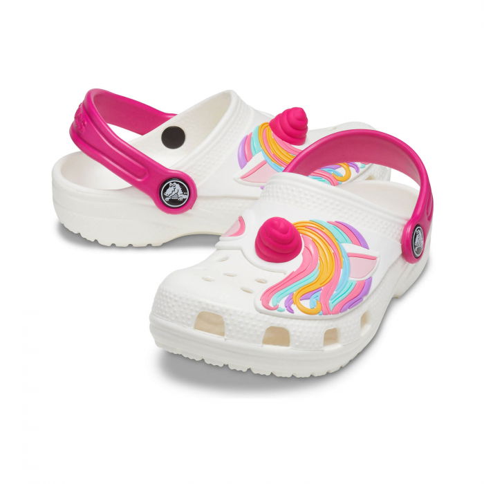 Saboți Crocs Classic I AM Unicorn Clog K - 207073-100 [4]