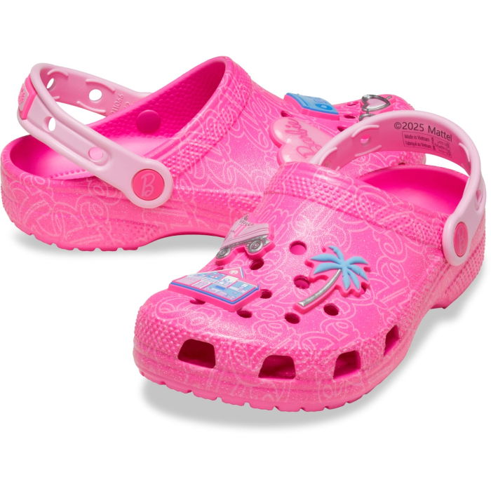 Saboti Crocs Classic Mattel Pink Barbie Kids - 211406-90H [4]