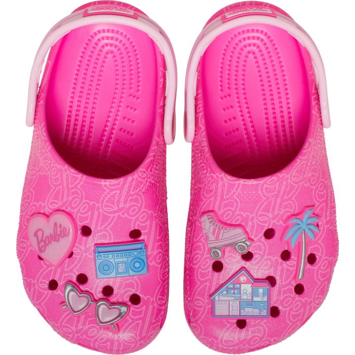 Saboti Crocs Classic Mattel Pink Barbie Kids - 211406-90H [3]
