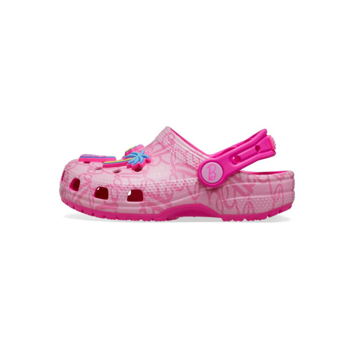 Saboti Crocs Classic Mattel Pink Barbie T Kids - 211407-90H [2]