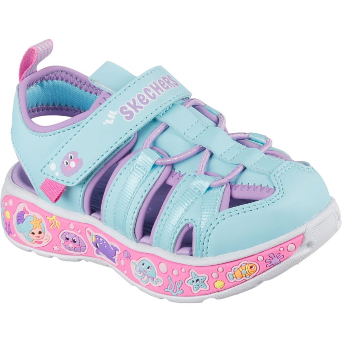 Sandale Skechers Play Scene Splash - Cute Crew - 303162N-TQLV [4]