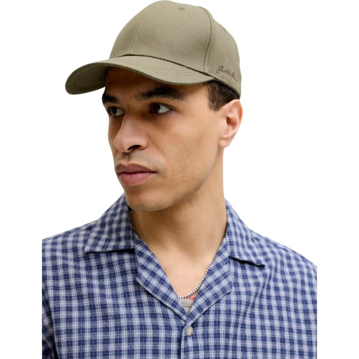 Sapca JACK &JONES Base Louis Linen - 12288498-Dusty Olive [1]