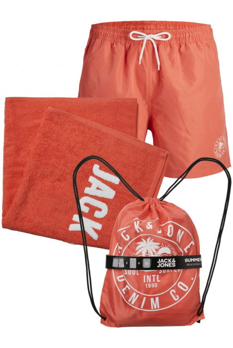 Set inot JACK &JONES Beach Pack - 12249449-Hot Coral [1]