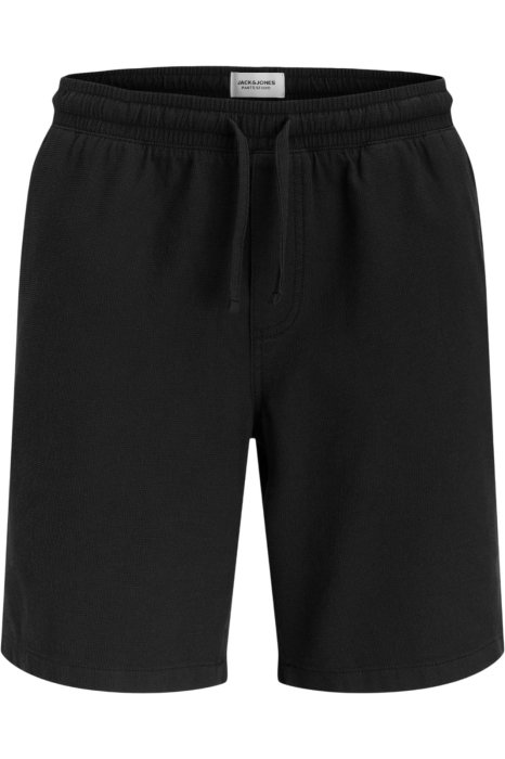 Short JACK &JONES Aiden Waffle Resort - 12295862-Black [3]