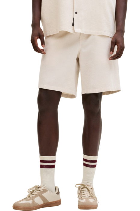 Short JACK &JONES Aiden Waffle Resort - 12295862-Moonbeam [1]