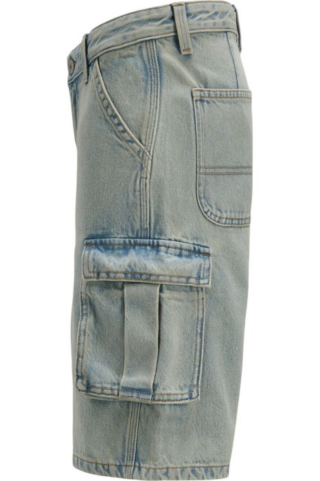 Short JACK &JONES Alex Cargo AKM 311 JNR - 12278977-Blue Denim [3]