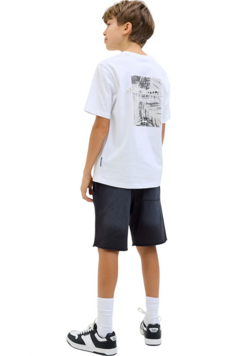 Short JACK &JONES Bill Charge Washed JNR - 12278627-Black Sand [2]