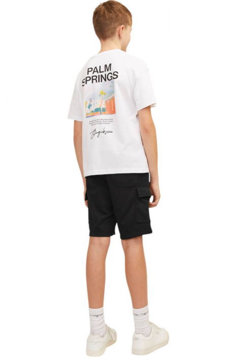 Short JACK &JONES Bradley Cargo SN JNR - 12254213-Black [2]