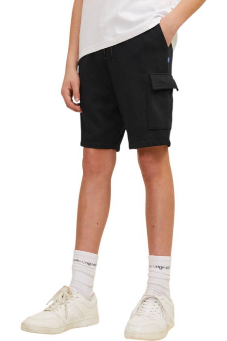 Short JACK &JONES Bradley Cargo SN JNR - 12254213-Black [1]