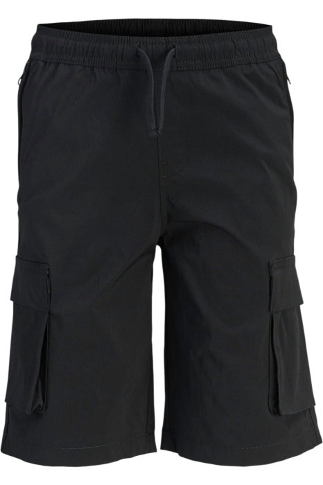 Short JACK &JONES Cole Axis Tech Cargo Mid - 12292046-Black [1]