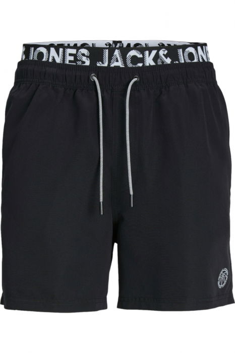 Short JACK &JONES Fiji Swim DB - 12227254-Black S [1]