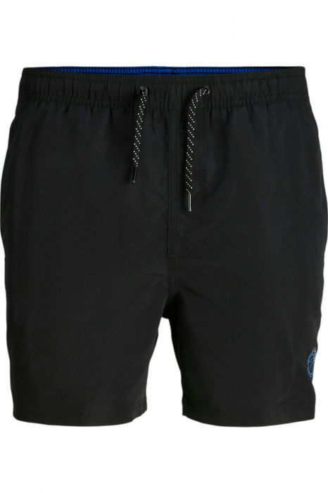 Short JACK &JONES Fiji Swim Solid - 12225961-Black [1]