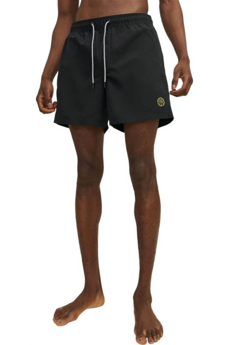 Short JACK &JONES Fiji Swim Solid - 12225961-Black [5]