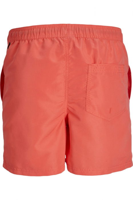 Short JACK &JONES Fiji Swim Solid - 12225961-Hot Coral [2]