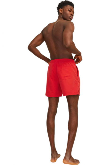 Short JACK &JONES Fiji Swim Solid - 12225961-True Red [4]