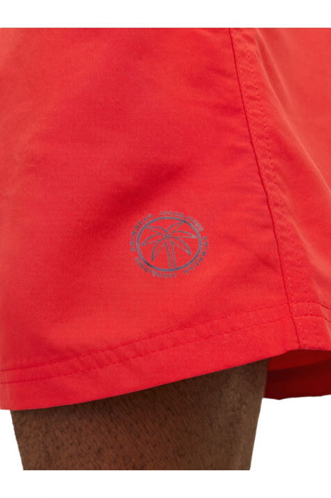 Short JACK &JONES Fiji Swim Solid - 12225961-True Red [6]