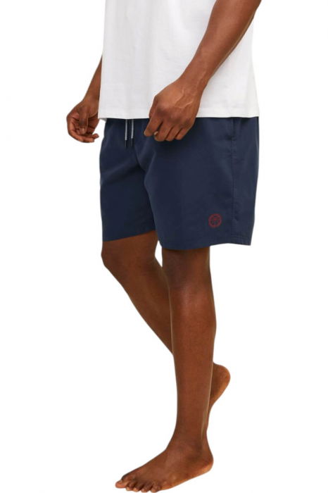 Short JACK &JONES Fiji Swim Solid SN PLS - 12235757-Navy Blazer [3]