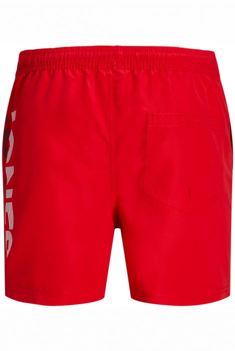 Short JACK &JONES Fiji Swim Splicelogo - 12225967-Chinese Red [2]