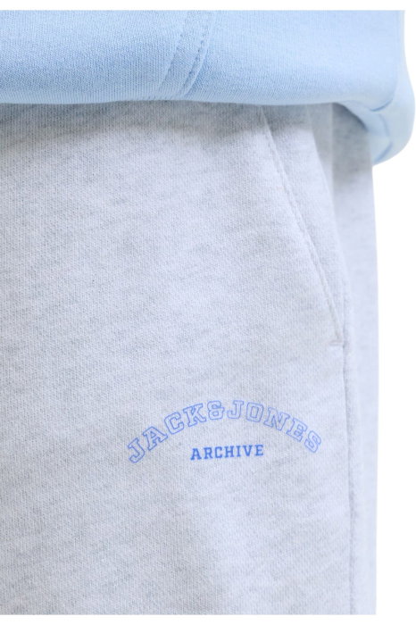 Short JACK &JONES Gordon College Mid - 12289726-White Melange [4]