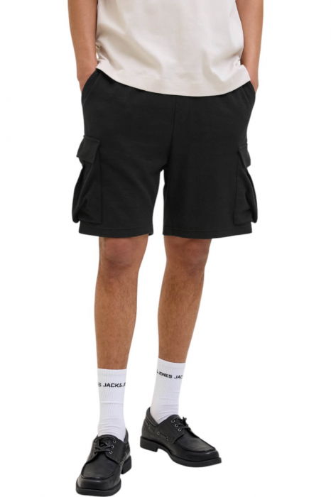 Short JACK &JONES Gordon Loui Cargo Mid - 12268777-Black [1]