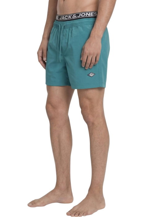 Short JACK &JONES Maui Surf Double Swim - 12291404-Colonial Blue [1]