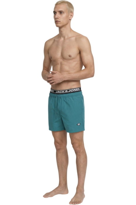 Short JACK &JONES Maui Surf Double Swim - 12291404-Colonial Blue [5]