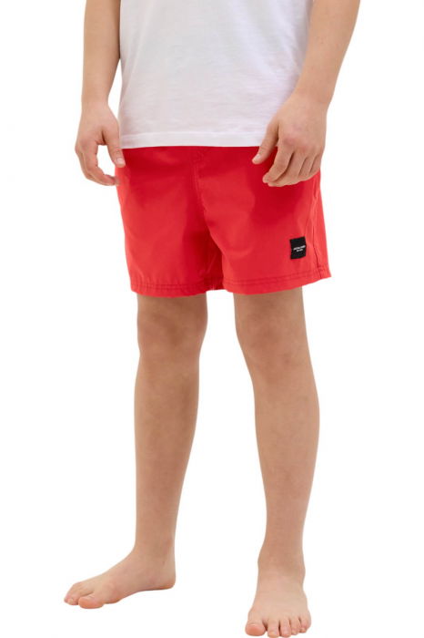 Short JACK &JONES Maui Swim DB JNR - 12273847-True Red [1]
