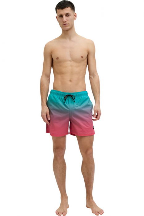 Short JACK &JONES Maui Swim Dip Dye AKM - 12272952-Scuba Blue [5]