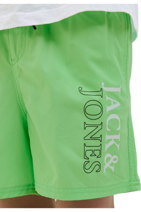 Short JACK &JONES Maui Swim Double Logo JNR - 12273841-Summer Green [3]