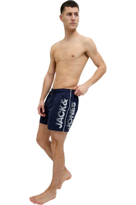 Short JACK &JONES Maui Swim Slice Logo AKM SN - 12275129-Navy Blazer [5]