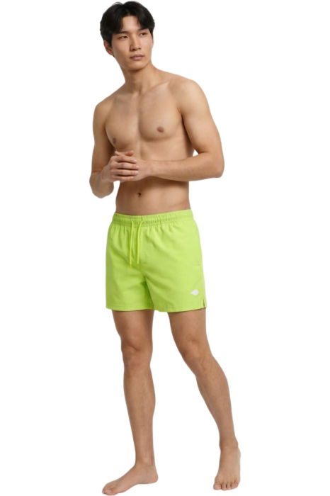Short JACK &JONES Maui Tropic Solid - 12291385-Bright Lime Green [4]