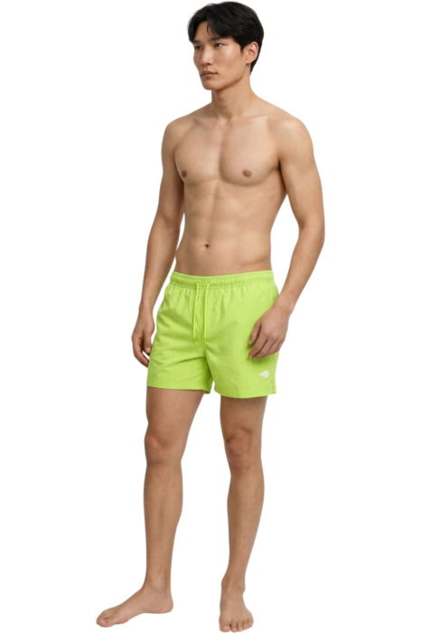 Short JACK &JONES Maui Tropic Solid - 12291385-Bright Lime Green [2]