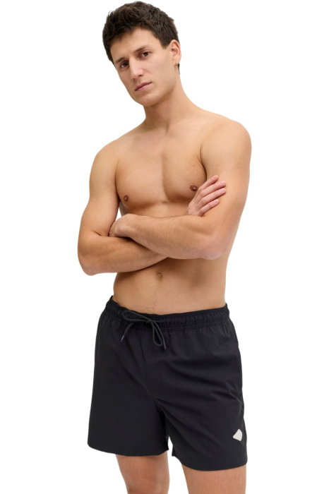 Short JACK &JONES Maui Tropic Solid SN - 12291385-Black [5]