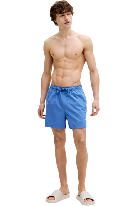 Short JACK &JONES Maui Tropic Solid SN - 12291385-Delft [5]