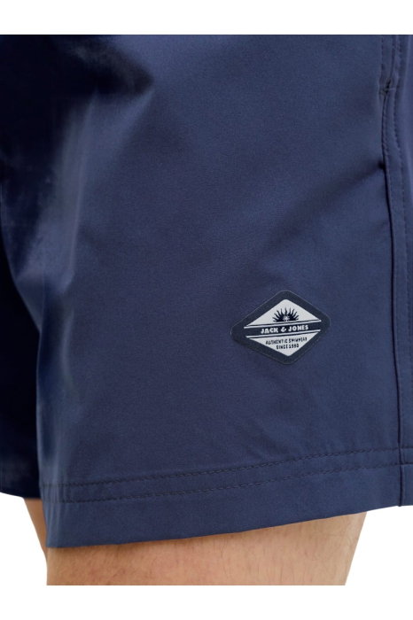 Short JACK &JONES Maui Tropic Solid SN - 12291385-Navy Blazer [4]