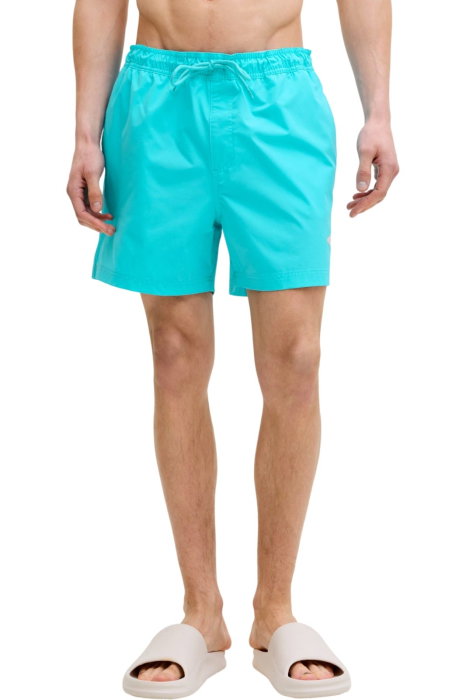 Short JACK &JONES Maui Tropic Solid SN - 12291385-Scuba Blue [1]