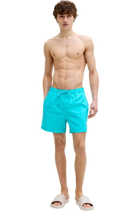 Short JACK &JONES Maui Tropic Solid SN - 12291385-Scuba Blue [6]