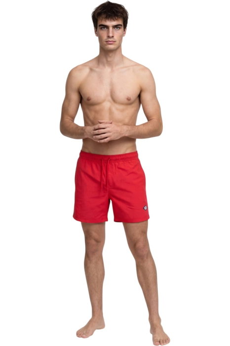 Short JACK &JONES Maui Tropic Solid SN - 12291385-True Red [6]