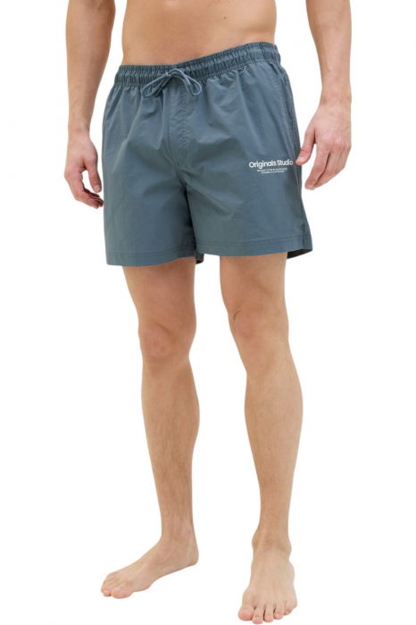 Short JACK &JONES Naxos Swim Vesterbro - 12273986-Stormy Weather [1]