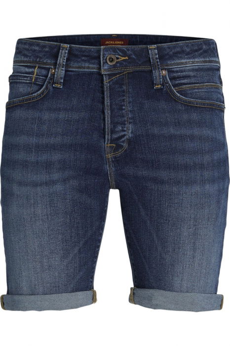 Short JACK &JONES Rick Fox - 12250489-Blue Denim [8]