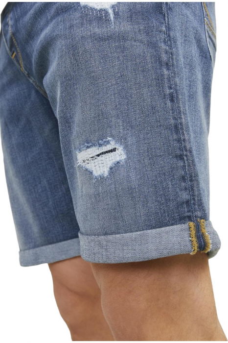 Short JACK &JONES Rick Fox - 12250490-Blue Denim [6]