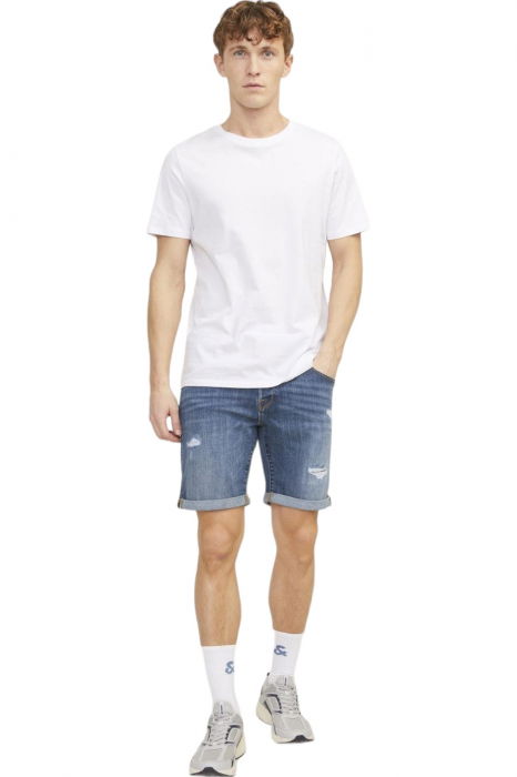 Short JACK &JONES Rick Fox - 12250490-Blue Denim [3]