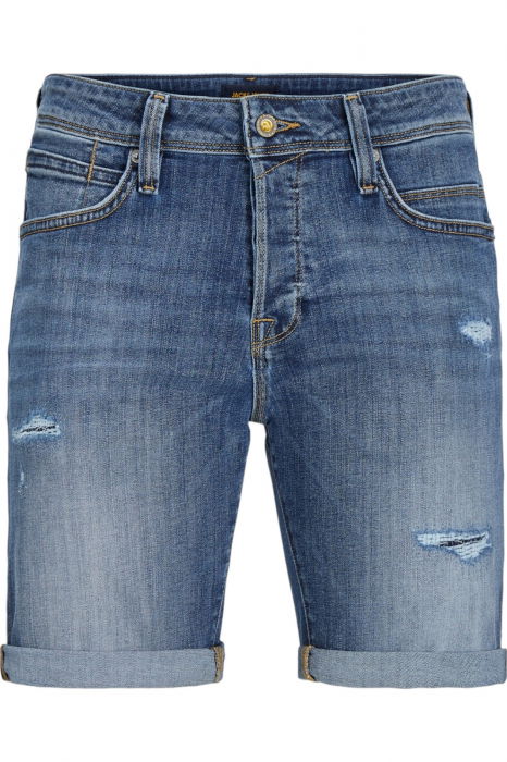 Short JACK &JONES Rick Fox - 12250490-Blue Denim [8]