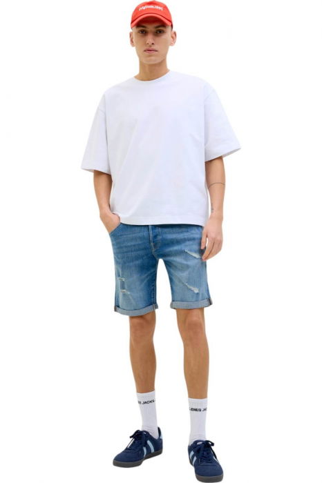 Short JACK &JONES Rick Fox Jeans - 12269608-Blue Denim [5]