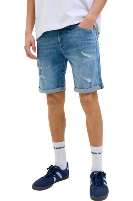 Short JACK &JONES Rick Fox Jeans - 12269608-Blue Denim [1]